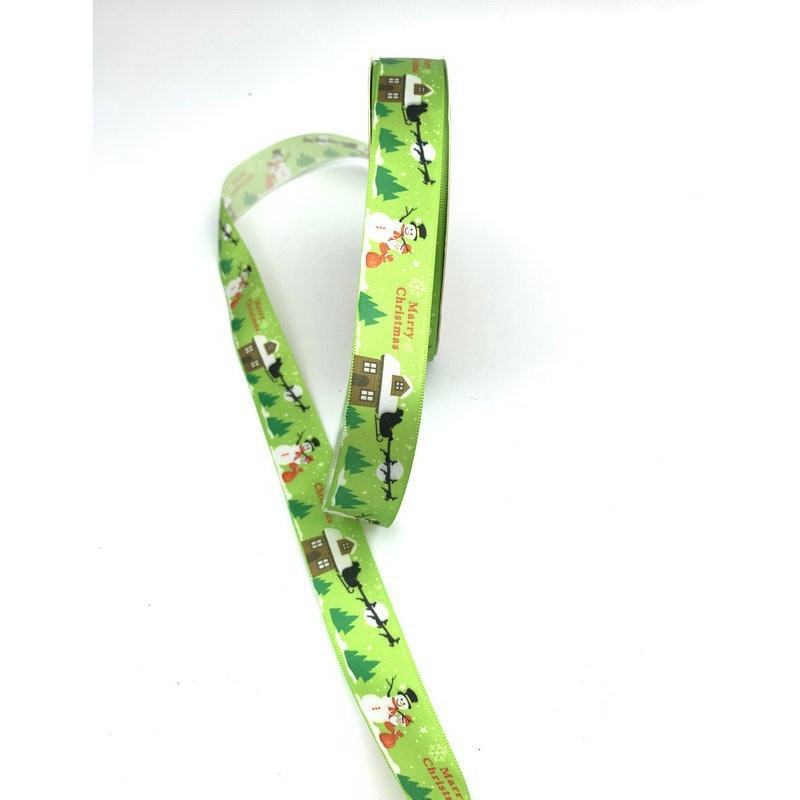 2. cinta de Navidad de 5cm Impresión digital SERIE DE Navidad decoración de fiesta caja de regalo de embalaje Transferencia de Calor impresión cinta lote