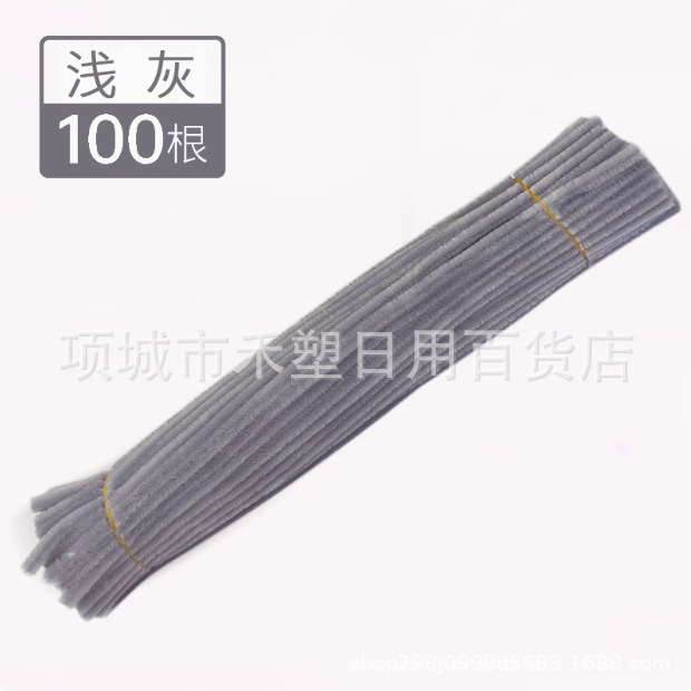 Fábrica de cabello recto inteligente varilla de torsión 7.5mm cifrado mezcla creativa DIY al por mayor mano de jardín de infantes