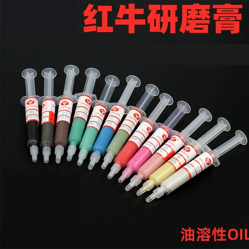 Алмазная абразивная паста Алмазная полировальная паста Металлическая нефритовая форма маслорастворимое зеркало Абразивная паста Red Bull