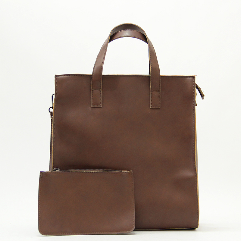 Purse, trend small bag, one-shoulder bag, capacious shoulder bag, genuine leather 5