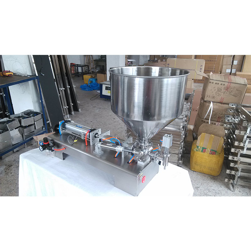 不锈钢材料膏体灌装机 液体牙膏洗衣液装罐机 大容量半流体装瓶机