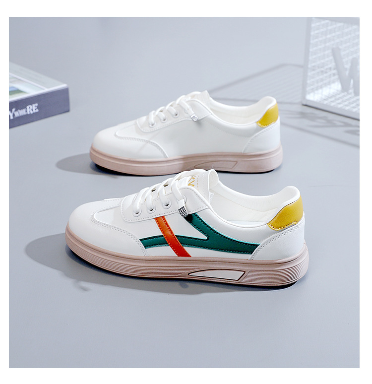 Kleine Witte Schoenen Dames S Lente Nieuwe Sport Koreaanse Versie Alle Match Student Platte Casual D_voghion.com
