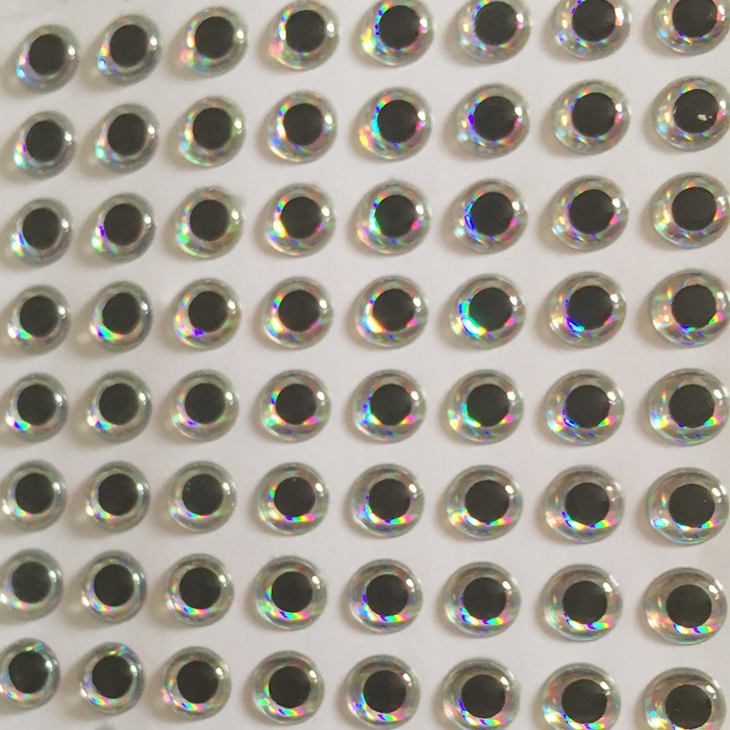 Wholesale 3D Luya simulation fish eye bait eye stickers fake bait Luya fishing gear fishing supplies