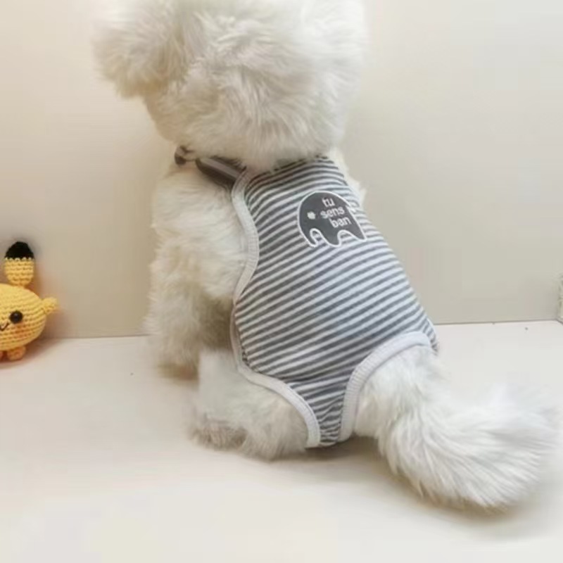 ペットストライプおむつ、犬用生理パンツ、テディパンツ、おむつパッド、テディ生理パンツ、ペットおばさんパンツ、おむつ|undefined
