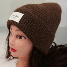 秋冬季针织保暖帽户外骑车运动护耳毛线套头帽帽子女冬季冷帽冬季