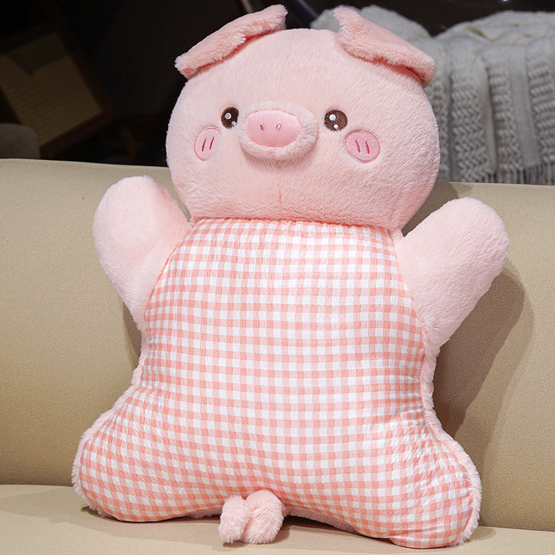 Almohada de Peluche Conejo en Terciopelo Corto Suave para Dormir