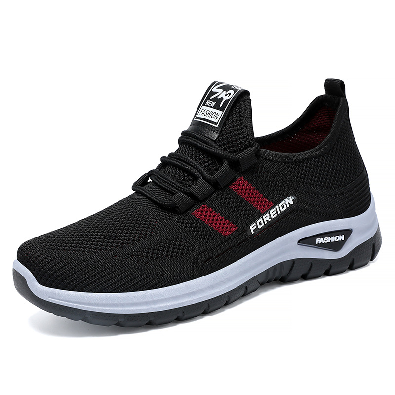 Zapatos de mujer, zapatos casuales de tela de primavera, zapatos de malla transpirables, zapatos cómodos, zapatos de mujer con suela gruesa, zapatos universales