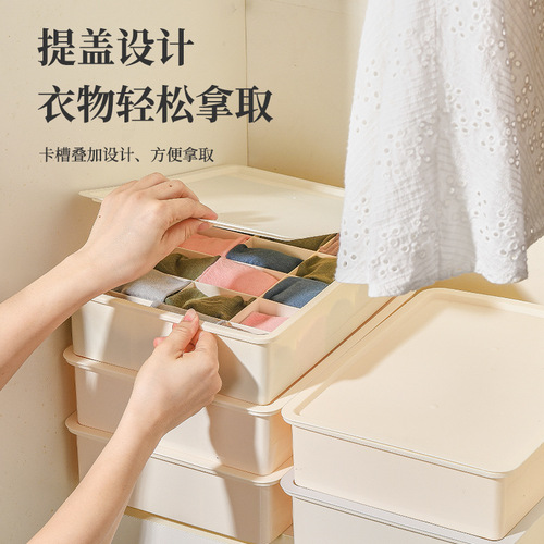 Home Underwear Socks Storage Box Plastic Panty Bra Box Makeup Box Organizing Box Storage Box Home Small Box