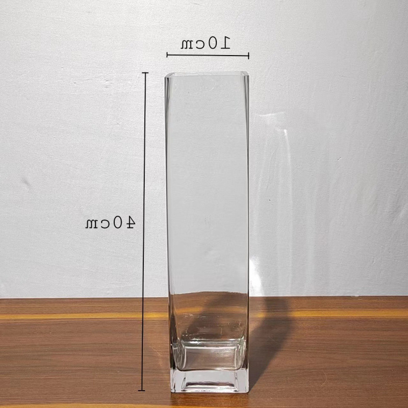 입 10 높이 25cm 정사각형 실린더 [높은 흰색 재료]