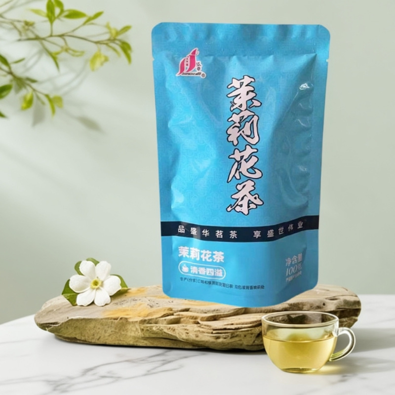 Shenghua Brand Jasmine Tea 50g 100g Tea Beverage Products Dropshipping