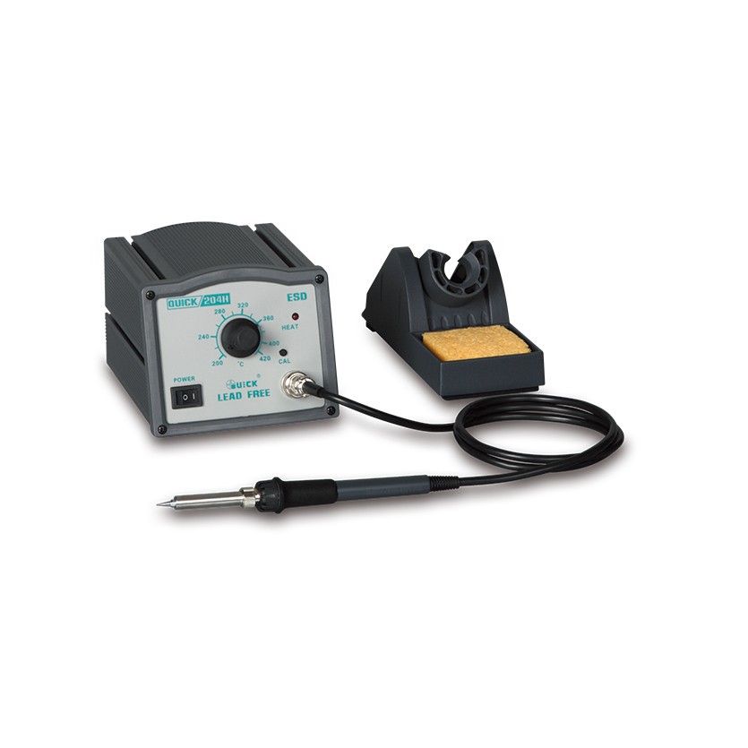 快克电焊台204H智能数显无铅高频电焊台恒温大功率电烙铁焊台