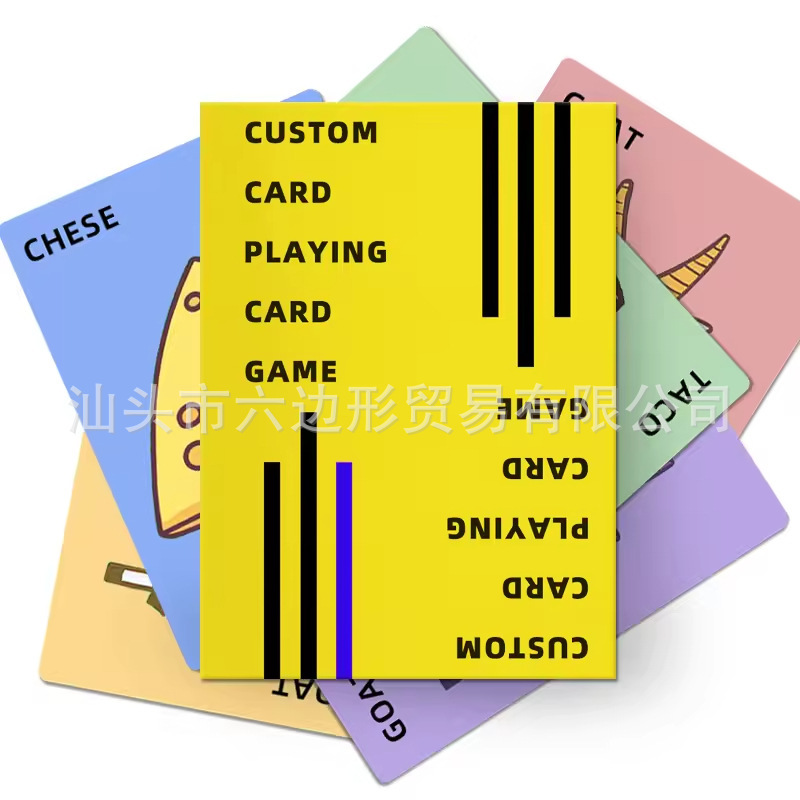 Cross-Border Bestseller Taco Cat Goat Cheese Pizza Parent-Child Interactive Card Game for Children in English