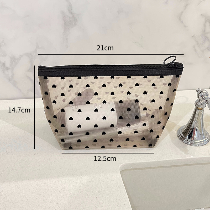 2023 Nueva celebridad de Internet bolsa de cosméticos portátil de alta gama de gran capacidad de tamaño pequeño bolsa de almacenamiento de cosméticos bolsa de lavado