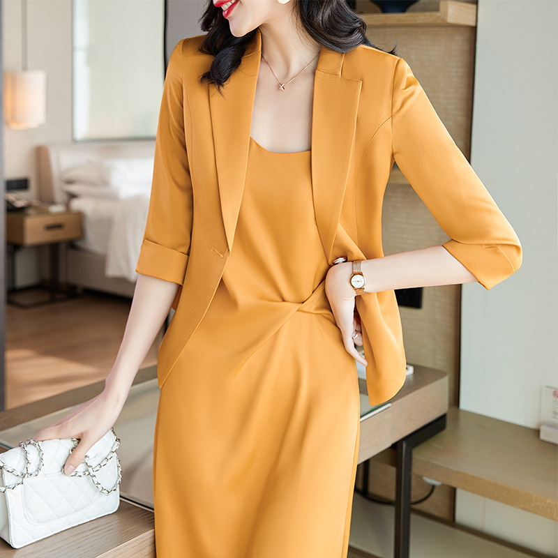 Elite summer thin classic suit jacket