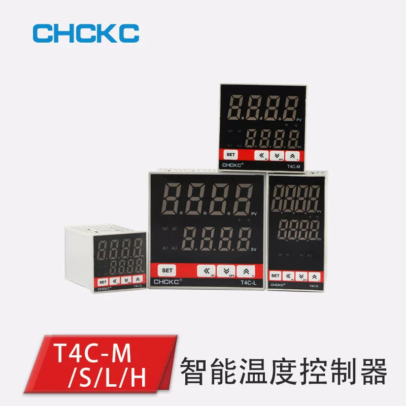 CHCKC TC4 регулятор температуры T4C, высокоточный ПИД-контроль, RS485, промышленный многосегментный программный контроллер