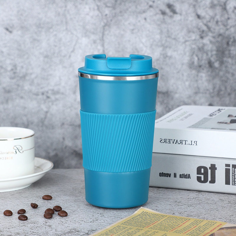 Taza de café de acero inoxidable de tres generaciones taza de té de oficina taza de agua de regalo de venta taza de acompañamiento de automóvil taza de aislamiento portátil