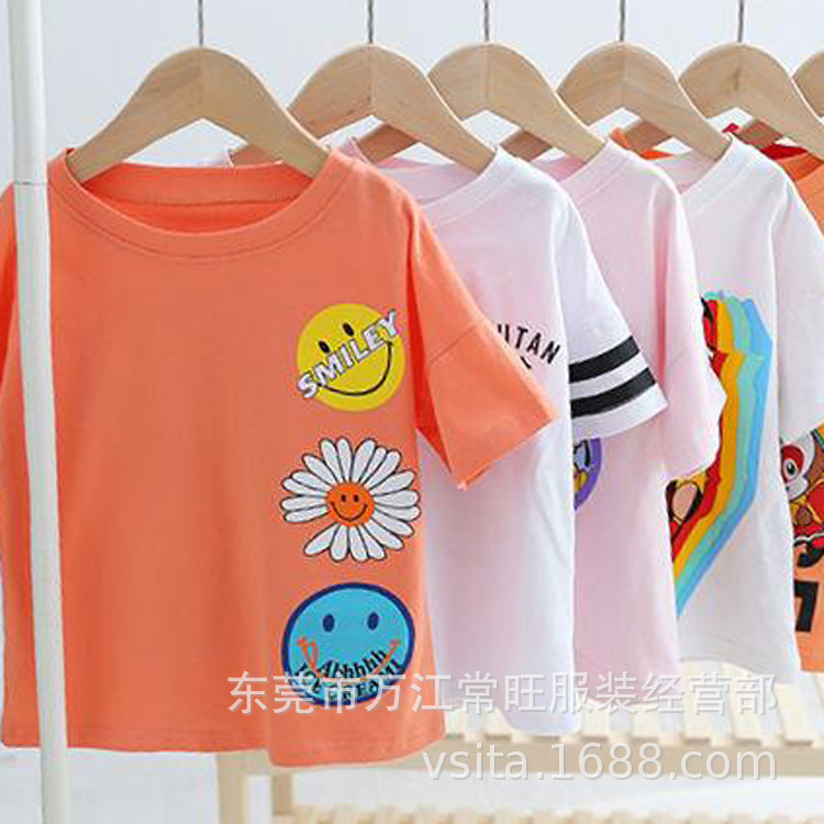 Foreign trade children's clothing summer...