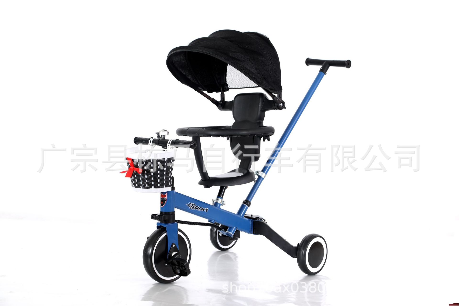 Triciclo Infantil 1–6 Años — Bicicleta de Empuje para Bebés Multimodo