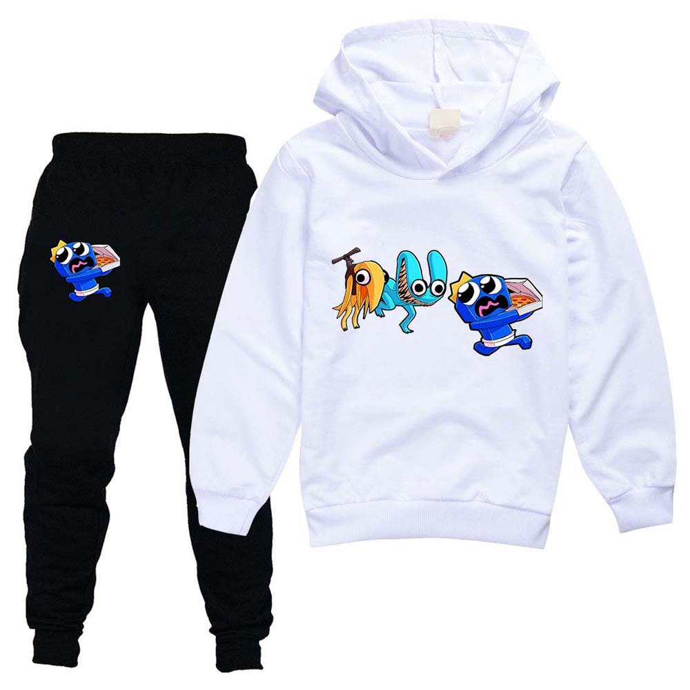 Capítulo 2 Conjunto infantil de primavera e outono Rainbow Friends Amarelo Ciano_voghion.com