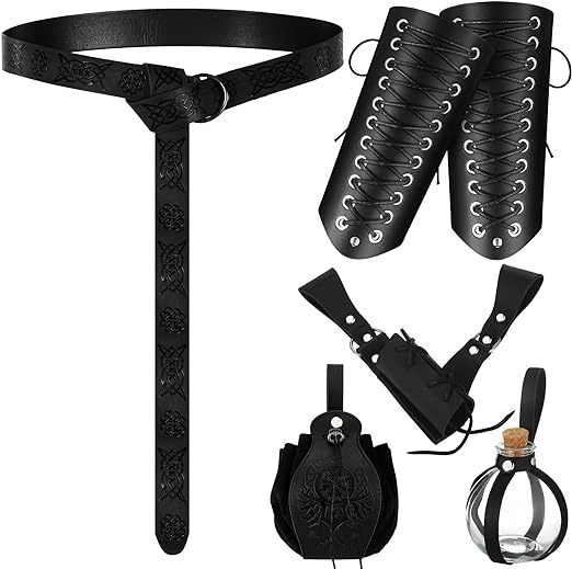 Medieval Leather Belt Image 4