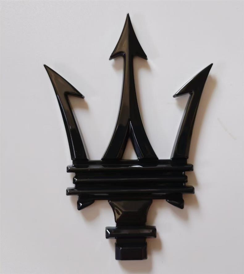 New Maserati emblem, Ghibli side emblem, Levante, President, Ghibli hood and tail emblem, modification