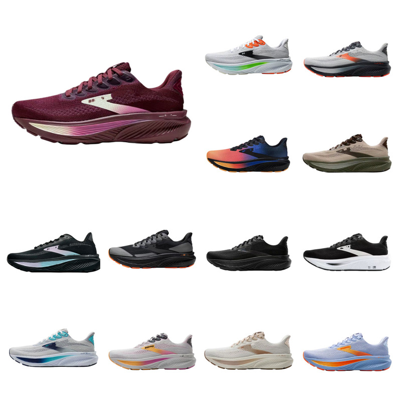 Cross-Border European Station Brooks Ghost 17Th Generation Fabric Breathable Comfortable Non-Slip Casual Running Shoes Cross-Border European Station Brooks Ghost 17Th Generation Fabric Breathable Comfortable Non-Slip Casual Running Shoes