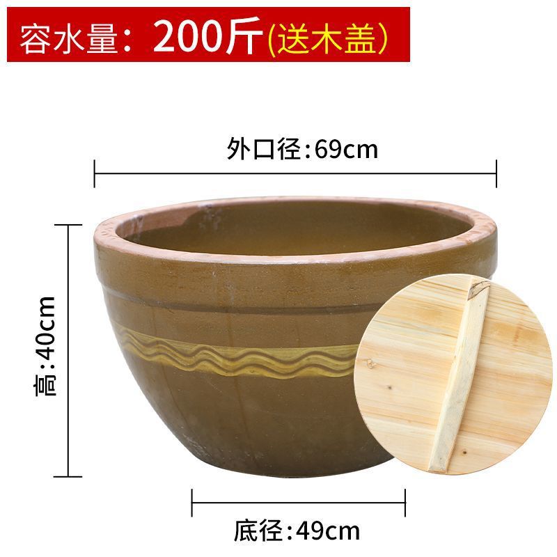 米酒罐容器酿酒坛子陶瓷瓦缸老式水缸腌菜家用醪糟甜酒酒酿发酵缸|undefined