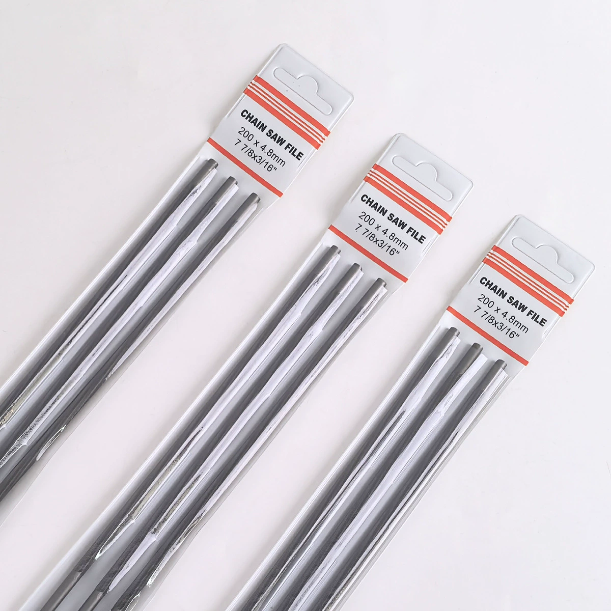 Chain saw file small round file cross-border fixed metal grinding tool high hardness bagged steel file chain saw chain file