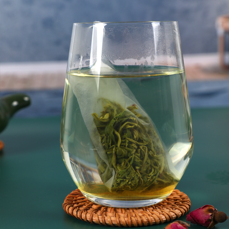 100個玉米纖維6*8cm抽線一次性茶包袋茶葉泡茶袋花茶咖啡過濾袋