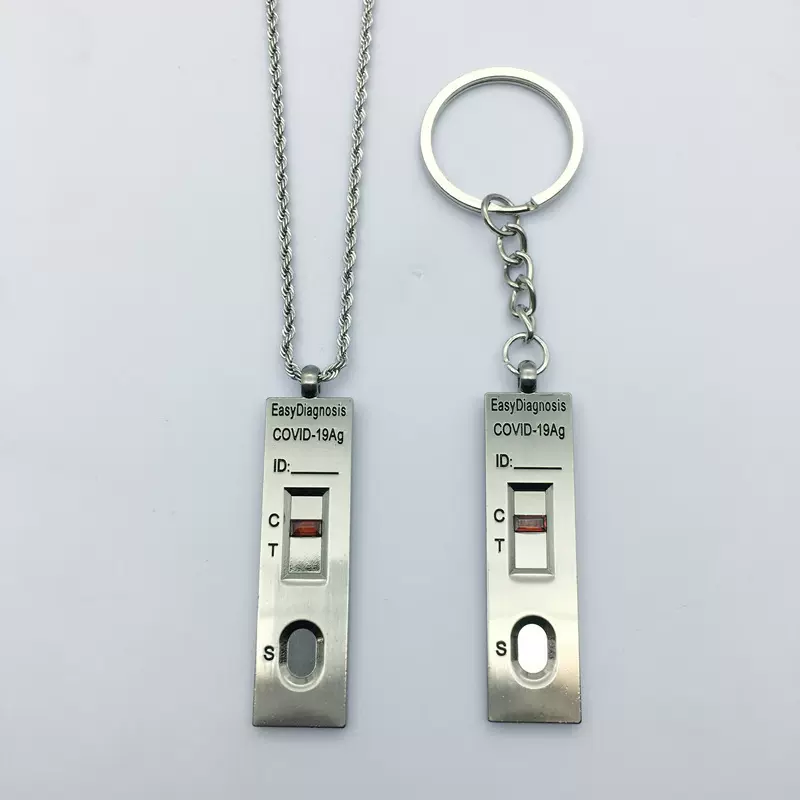 新版抗原马赛克爱心宇航员机器人海螺X心脏十字O型项链潮酷