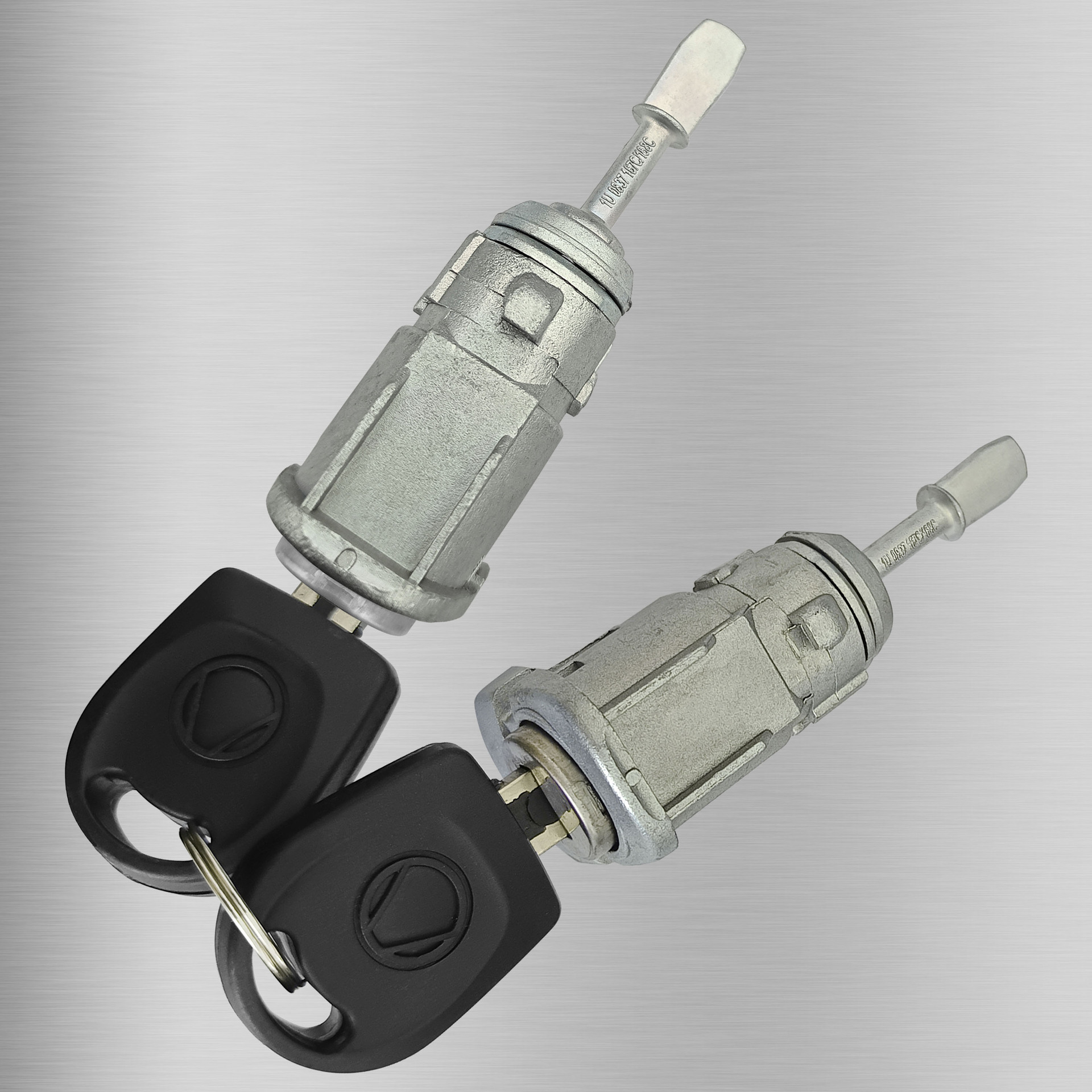 Es adecuado para Volkswagen Golf 4 piezas de cerradura de puerta derecha y derecha 2 llaves OE: 1U0837167 168