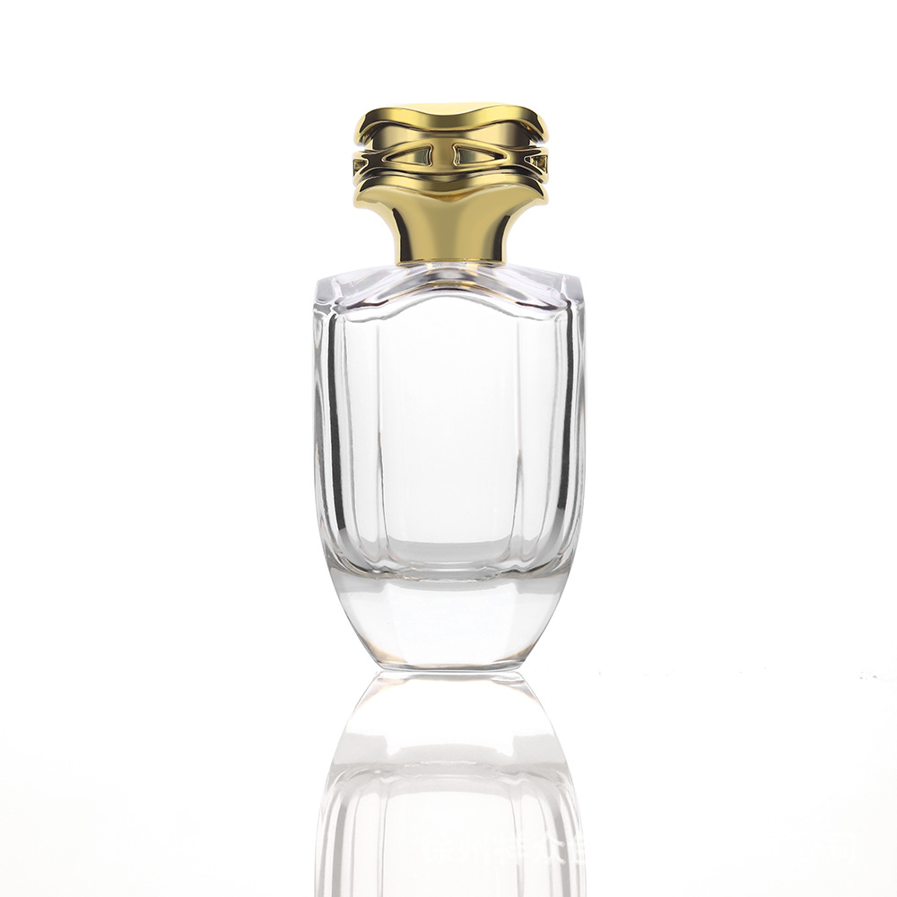 Frasco de Vidrio Engrosado para Perfume con Atomizador para Cosméticos