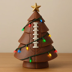 GF跨境爆款Football Christmas Tree Decor足球圣诞树装饰