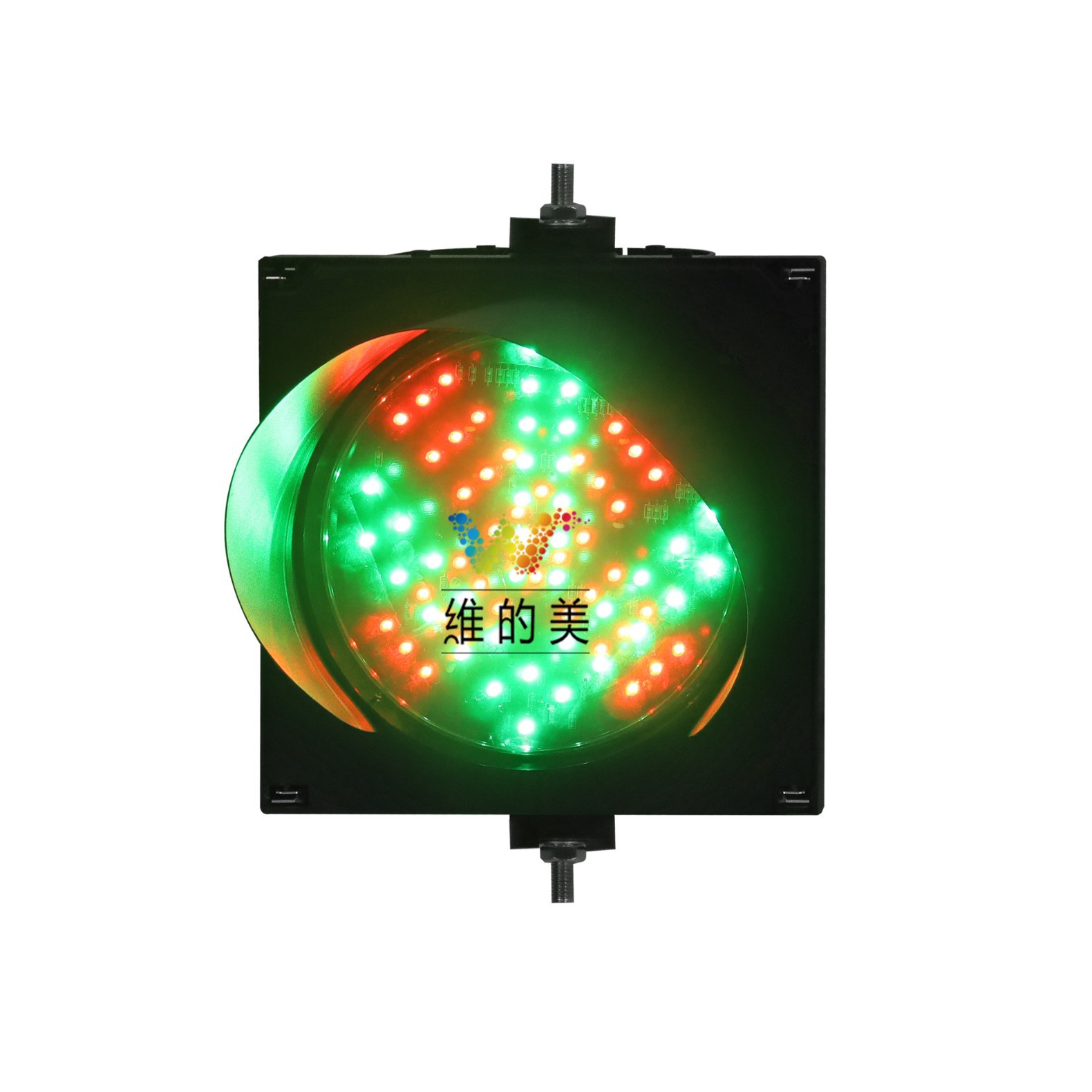 Luz de advertencia de una sola luz del fabricante de Shenzhen, luz indicadora LED para estaciones de peaje, luz de señalización de tráfico con cruz roja y flecha verde para estacionamientos.