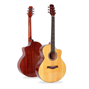 41inch Single Board Guitar Glossy Rubbed Guitar 40inch Folk Acoustic Guitar Jita Single Cross-Border Guitar