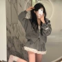 同款小众羊毛公主裙裤