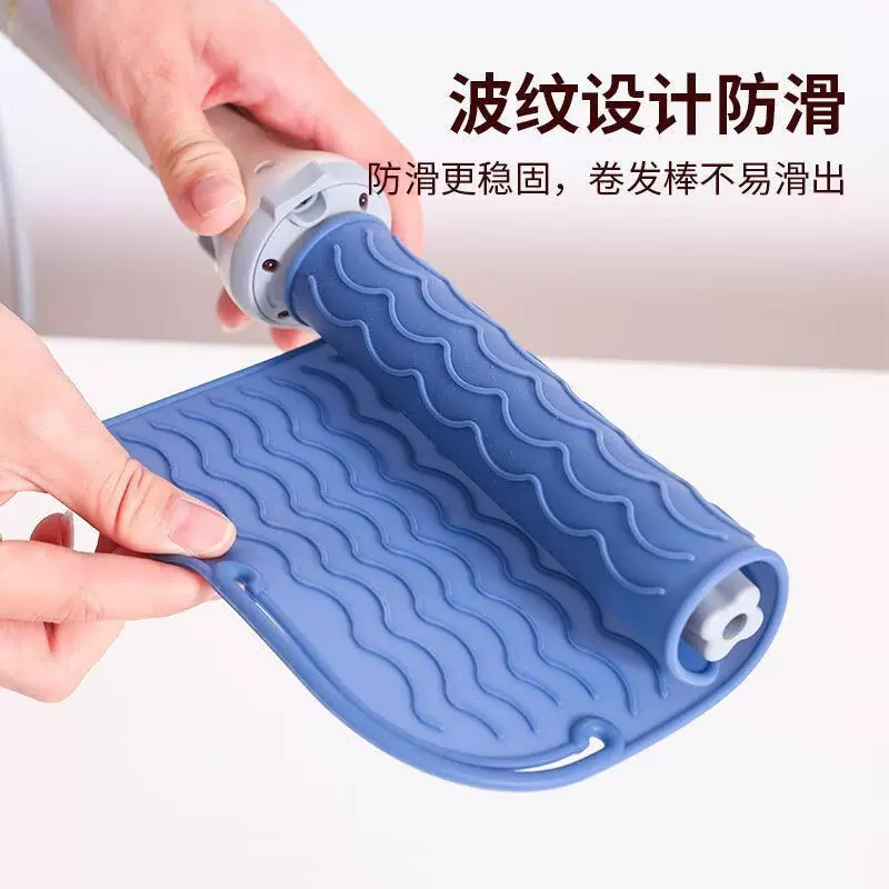 Amazon трансграничный взрывной стержень для завивки силиконовая прокладка выпрямитель завивки стержень