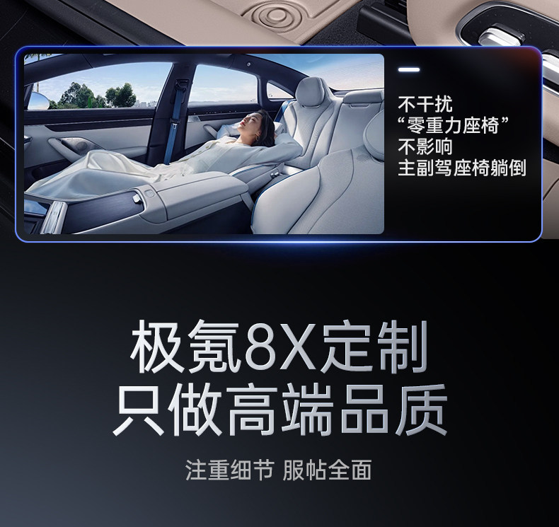 Suitable for Zeekr 8X TPE2026 new model car interior floor mats, modification accessories, and carpet supplies