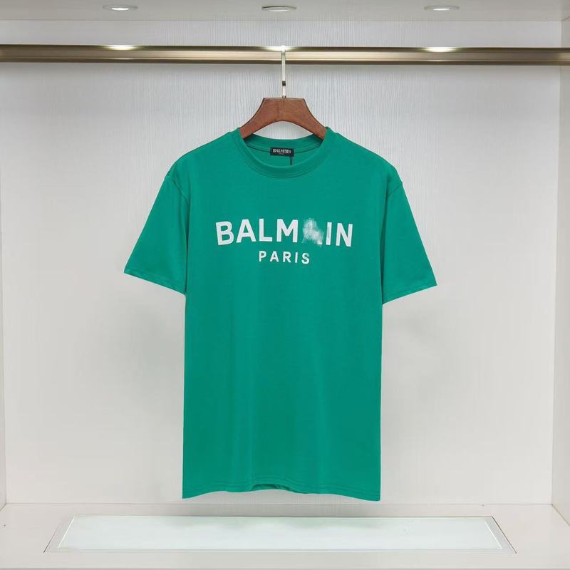 BAL ヨーロッパとアメリカのトレンドブランド MAINer 春夏新作 ルーズプルオーバー 半袖 ホットスタンピングレター コットン カップル Tシャツ|undefined