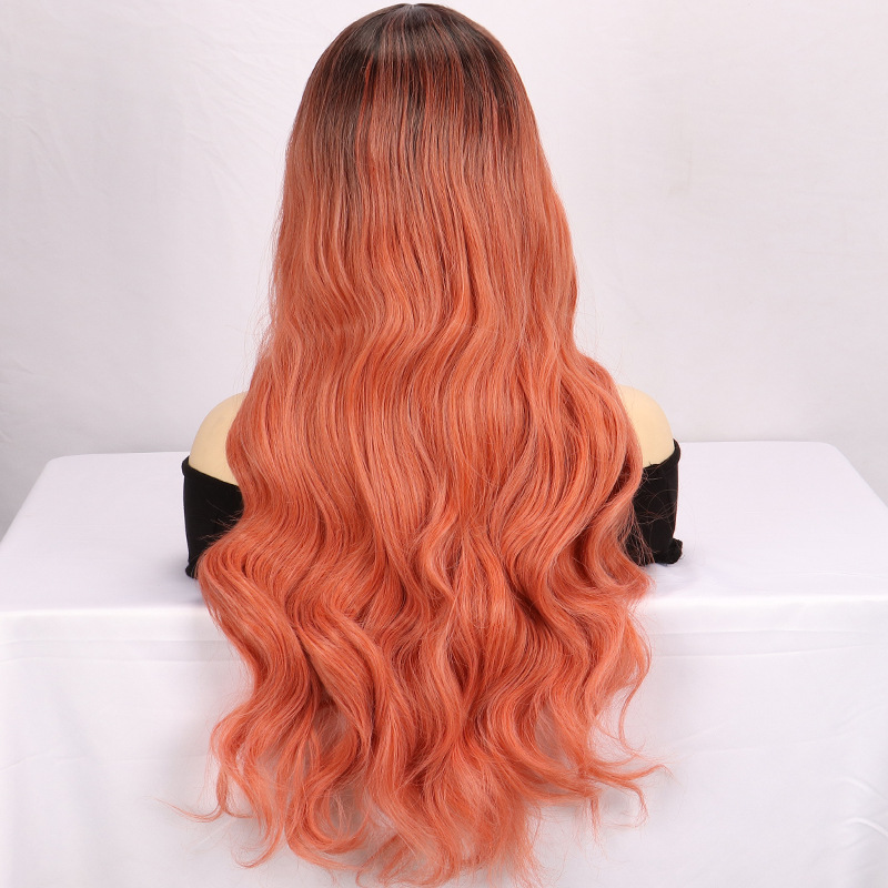 Women's Exaggerated Sexy Casual Party High Temperature Wire Centre Parting Long Curly Hair Wigs display picture 5