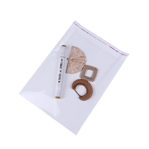 Width 40cm OPP self-sealing bag for clothing warm innerwear transparent plastic bag Large down jacket packaging bag