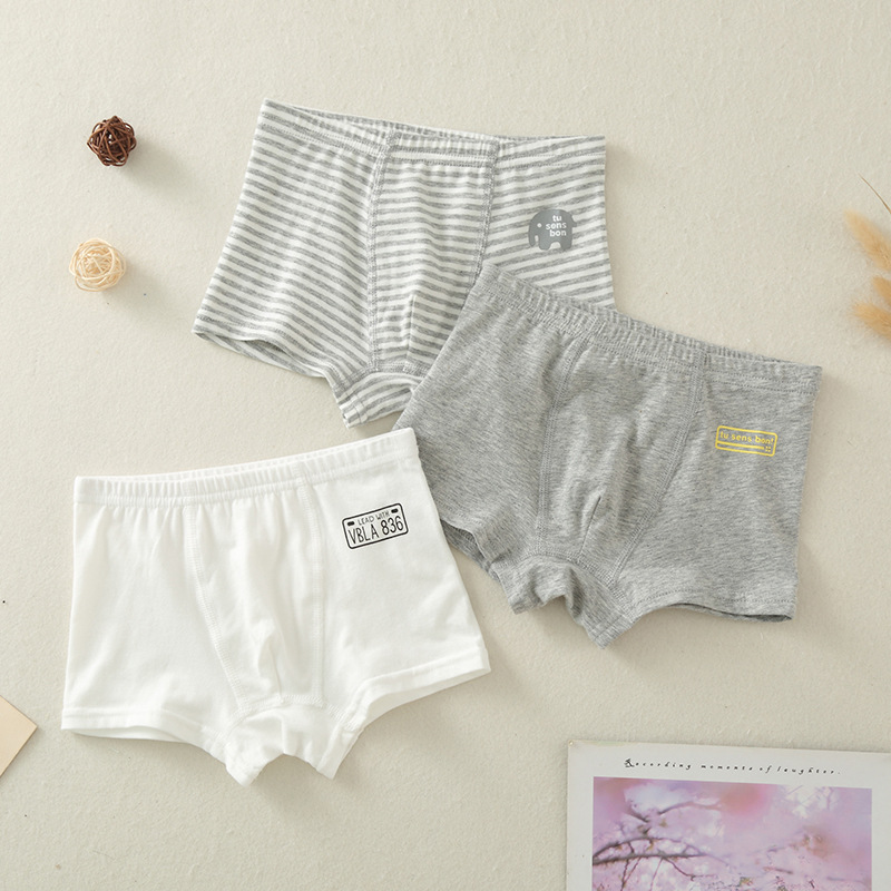 Children's Underwear Boys' Shorts Small and Medium-sized Children's Boxers Boys' Baby Japanese New Style No Clip PP Little Boy's Trousers