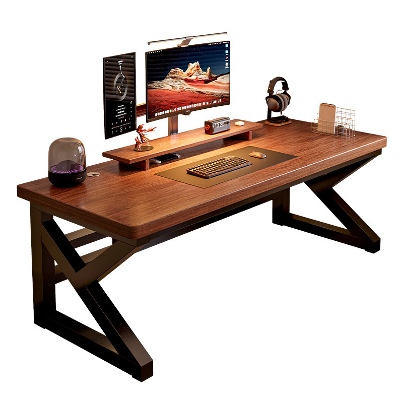 Mesa de computadora de madera maciza escritorio dormitorio hogar pequeño escritorio de estudio de estudiantes escritorio de oficina simple