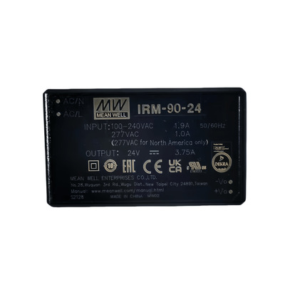 明纬电源 IRM-90-12ST 90W 模块电源 螺丝或焊接接线端子
