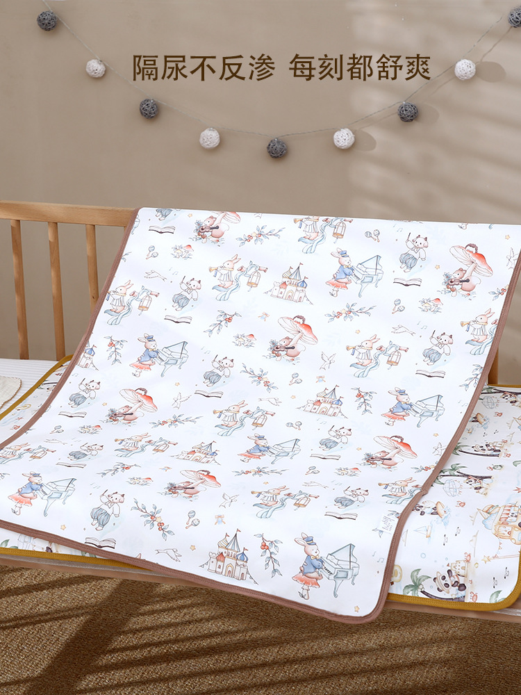 Children's waterproof breathable physiological cotton mattress
