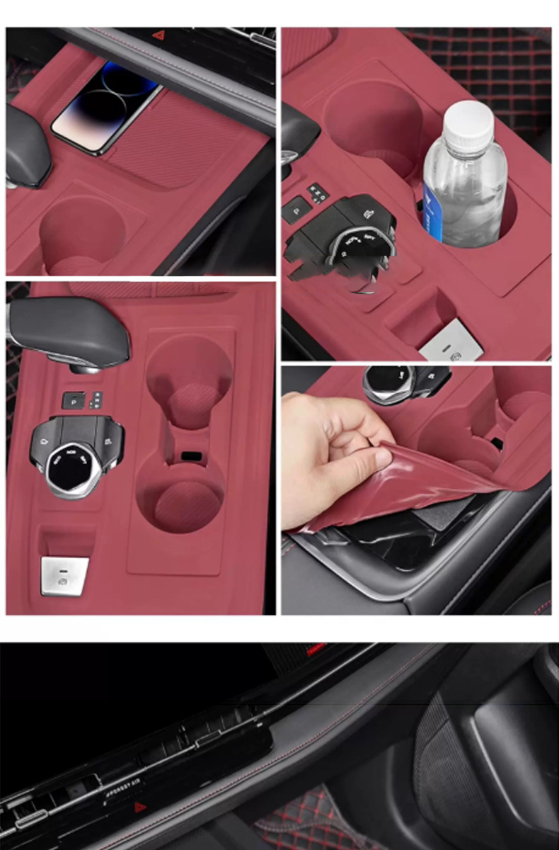 24-26 models of Changan CS55PLUS special car door lift silicone protective pads, interior four-door button protective stickers