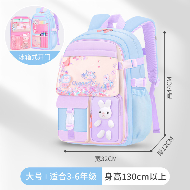 Mochila escolar ligera y transpirable para niñas, niños y estudiantes de primaria, con protección para la columna vertebral y que reduce la carga, venta al por mayor, 2025