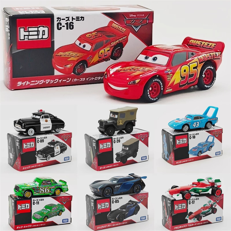 Tomy Tomica Cars Alloy Car Model Simulation Miniature Mcqueen Off-Road Metal Toy Wholesale