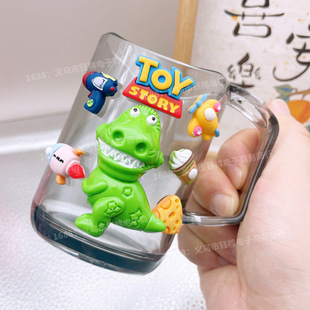 Children's Mouthwash Cup Toothbrush Set 3-6 Years Old Kuromi Melody Home Baby Cute Oral Care Set