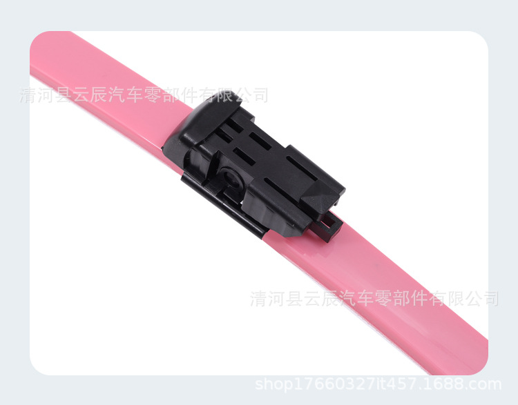 Colorful Carbon Fiber Wipers in Pink, Yellow, Blue, White, Orange, Purple, and Multi-Colors Suitable for All Car Models